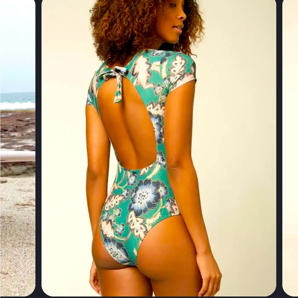 O'NEILL BALIAN WESTERLY FLORAL CHEEKY SURF SUIT